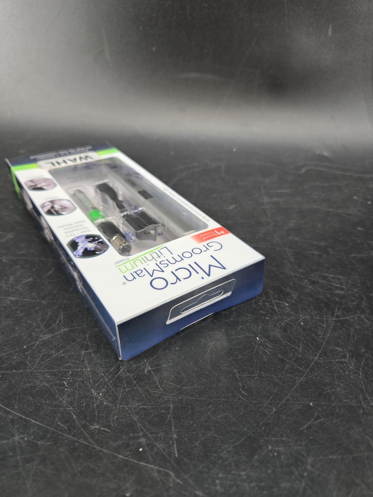 Wahl Micro GroomsMan Lithium 2 in 1 Trimmer Kit – Silver