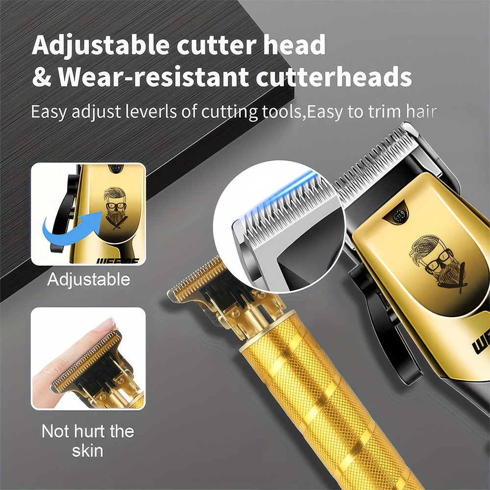 4 in 1 Hair Clippers for Men Professional, Beard Trimmer Shavers Kits & Sets