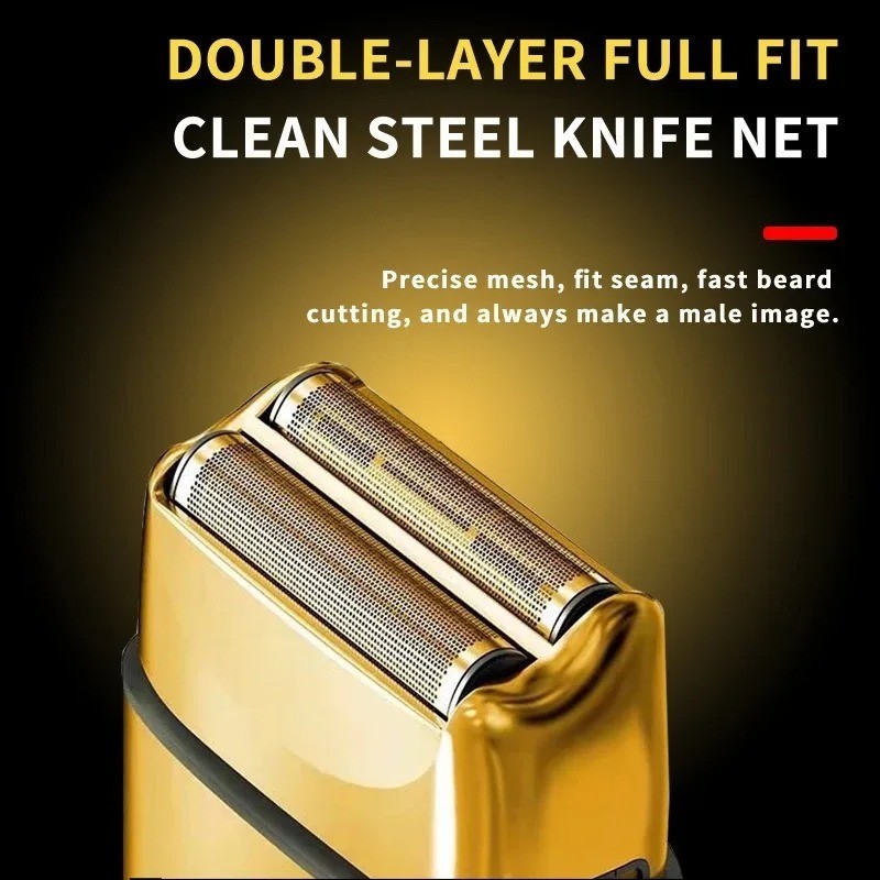 Professional Hair Clippers Kemei Barber Shaving Cutting Beard Cordless Trimmer