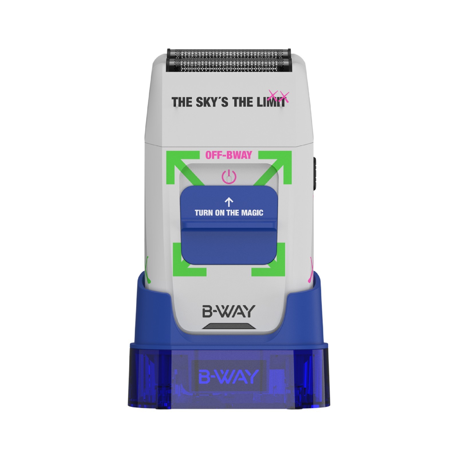 B-Way B10K Clipper, T-Pro Trimmer, Off-Shaver – 3 in 1 Set FREE CAPE