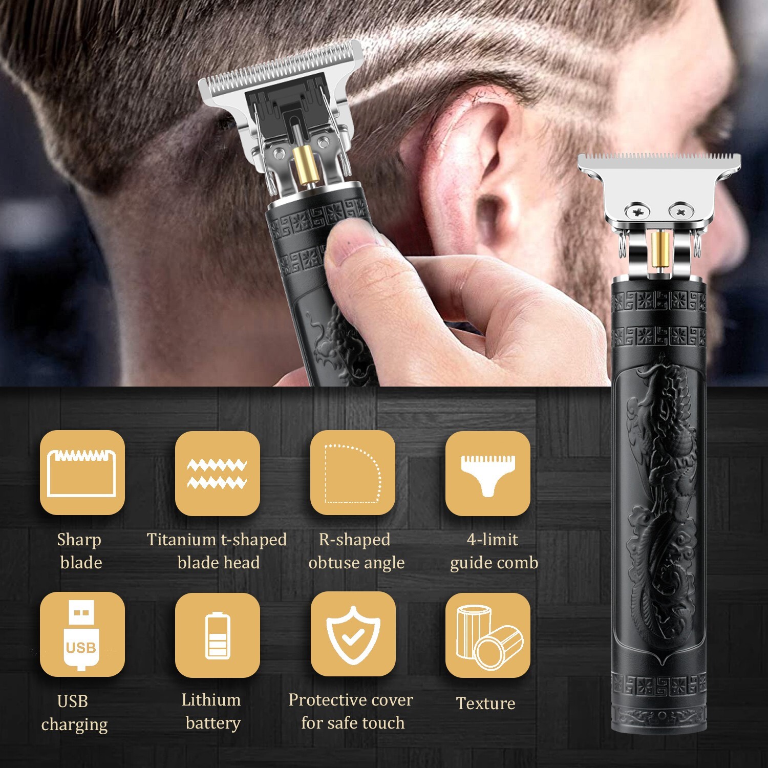 Electric Mini Shaver Trimmer Razor Hair Beard Shaving Barber Machine – BEST GIFT