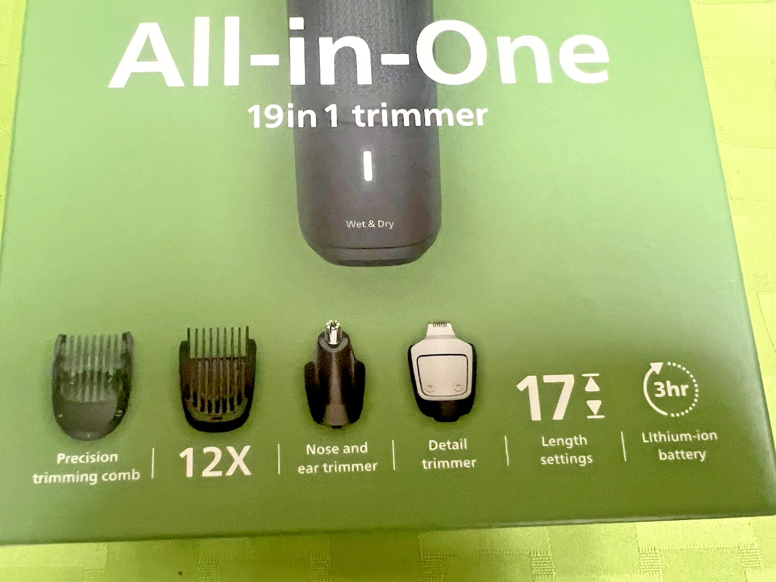 Philips Norelco 5000 Series 21-in-1 Trimmer MG5975/49 Beard Hair Body Groomer