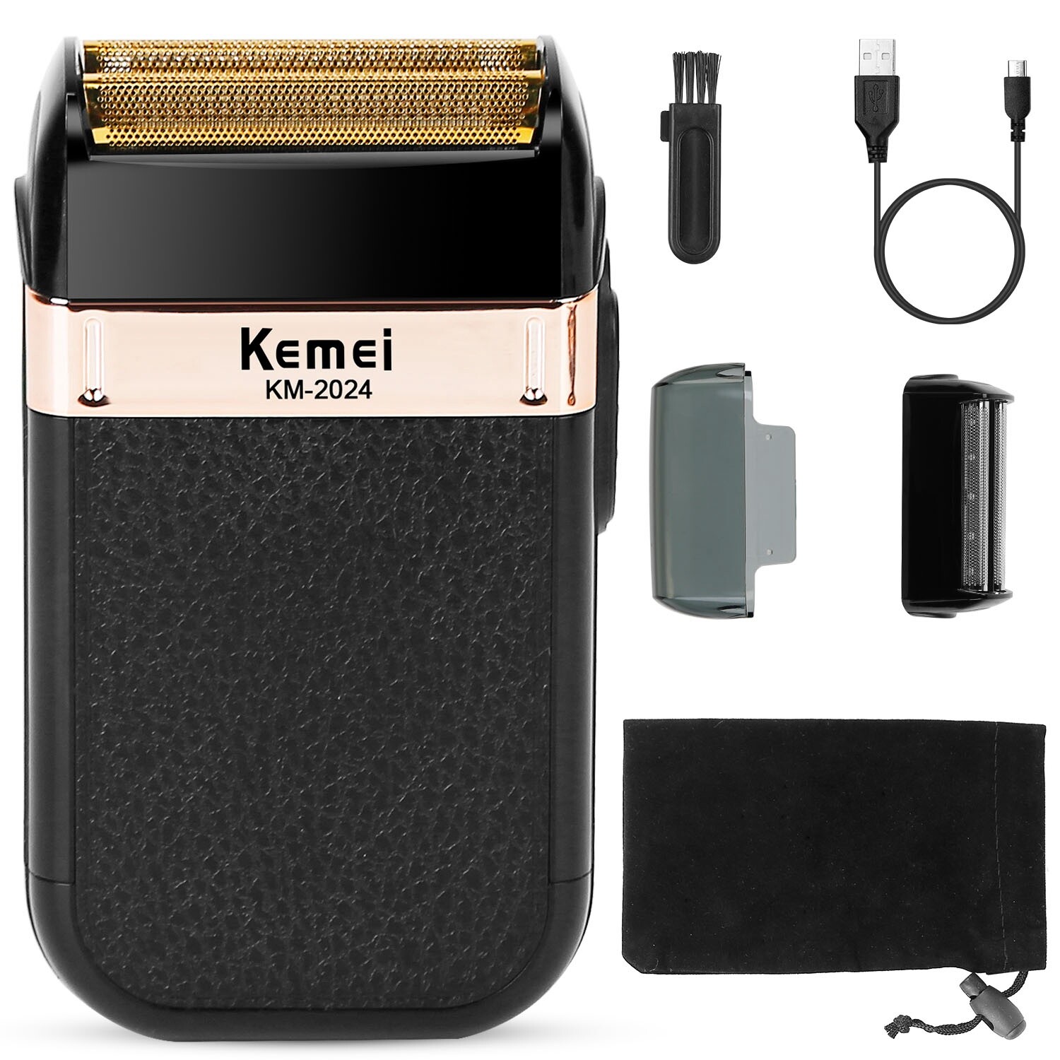 Men’s USB Electric Shaver Trimmer Razor Rechargeable Hair Beard Shaving Machine