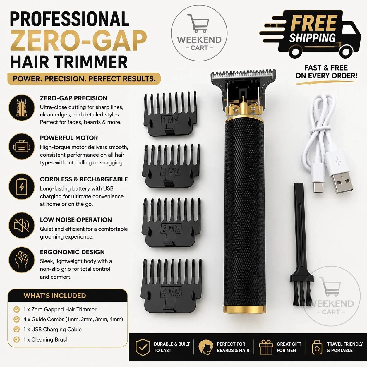 Vintage T9 Barbeador Dragon Beard Hair Trimmer Cutter Machine for Men