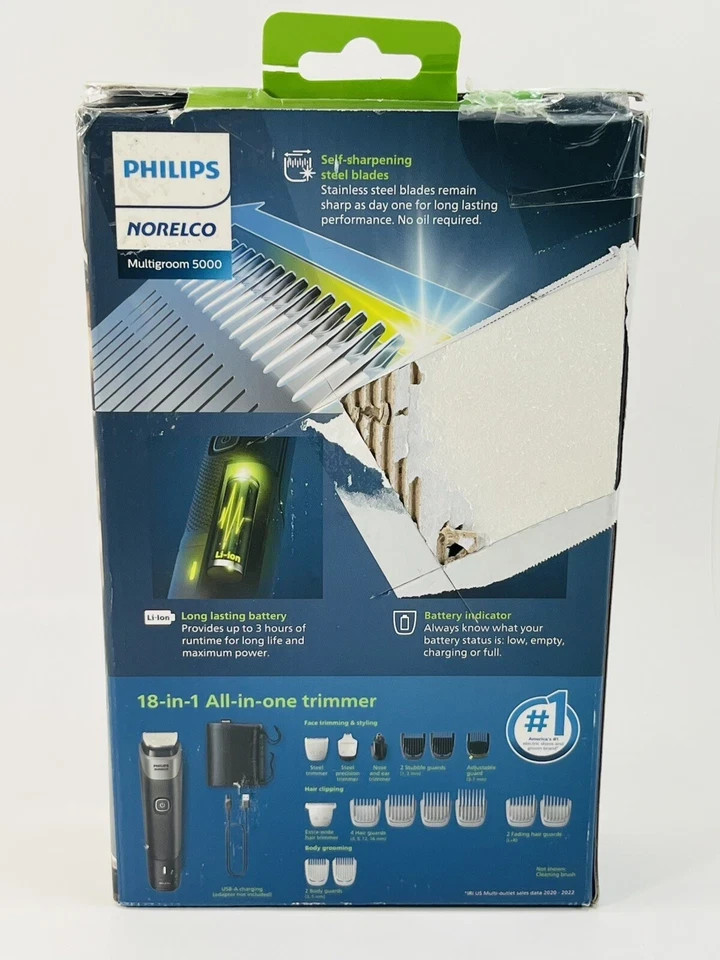 Philips Norelco Multigroom Beard Hair Body Trimmer | Choose Model & Condition
