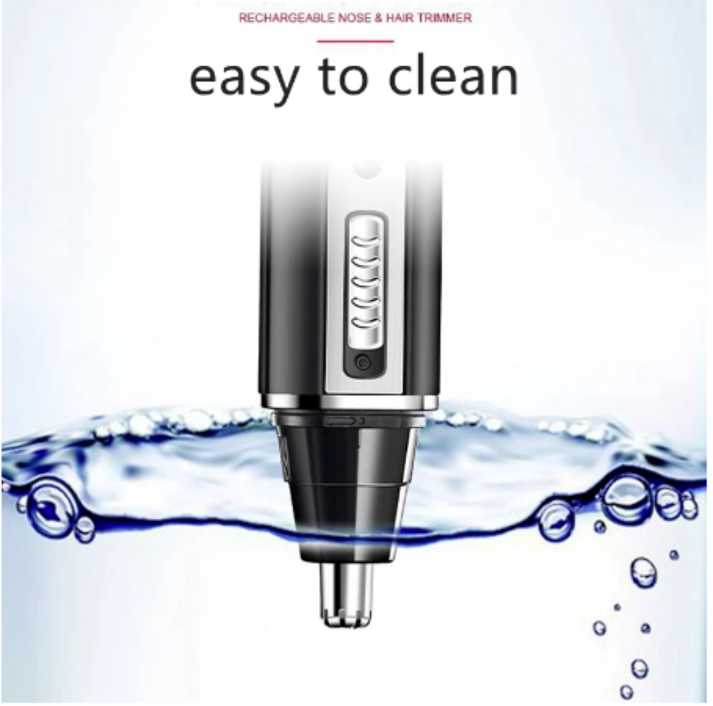 4 in1 Kemei Trimmer Rechargeable Ear Face Eyebrow Nose Hair Beard Shaver Clipper