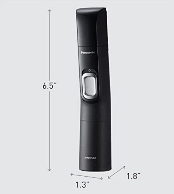 Panasonic Nose Hair Cutter, Eyebrows, Beard, Washable, ER-GN70-K
