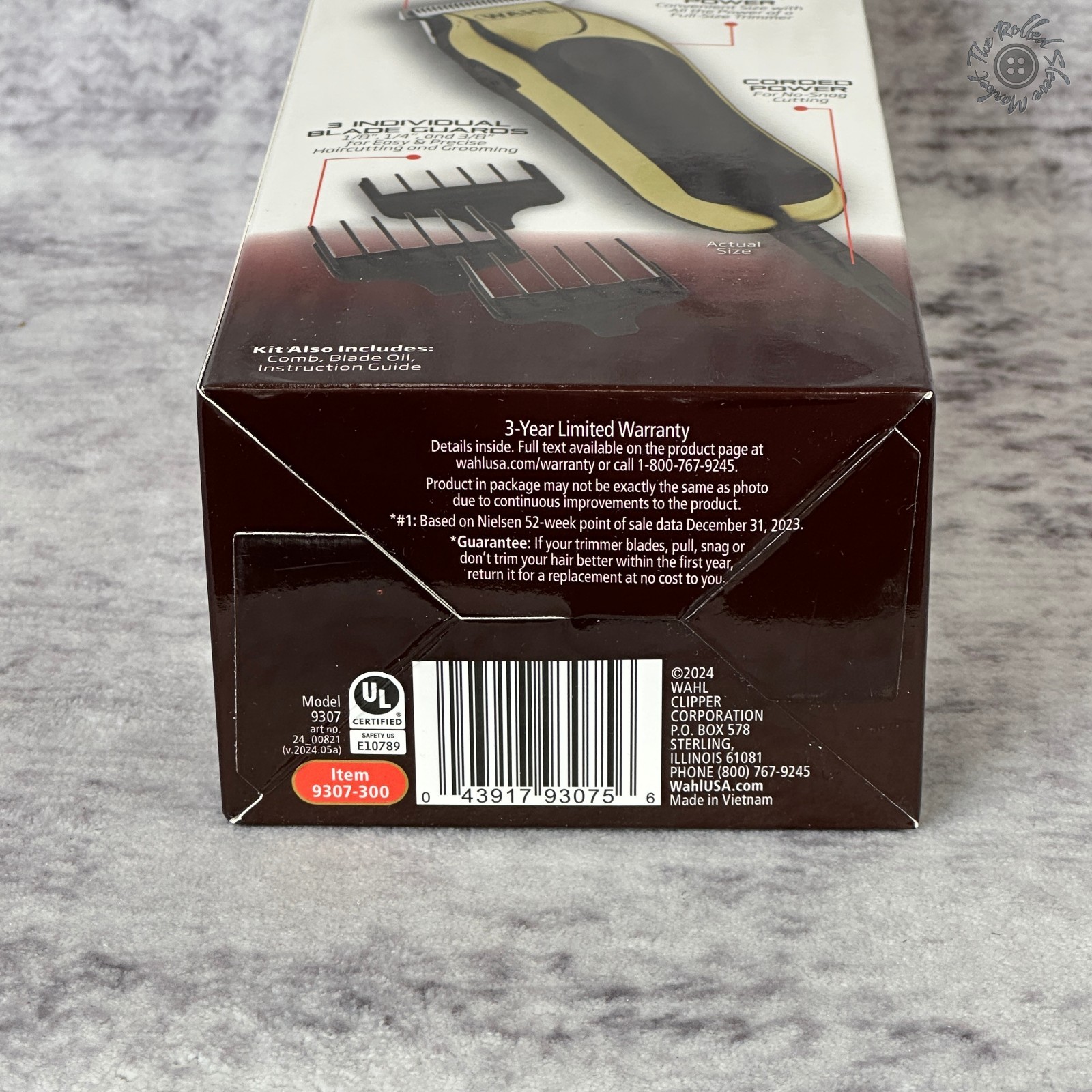 NIB Wahl T-Pro 9307-300 Corded T-Blade Trimmer Gold Black Beard Shave