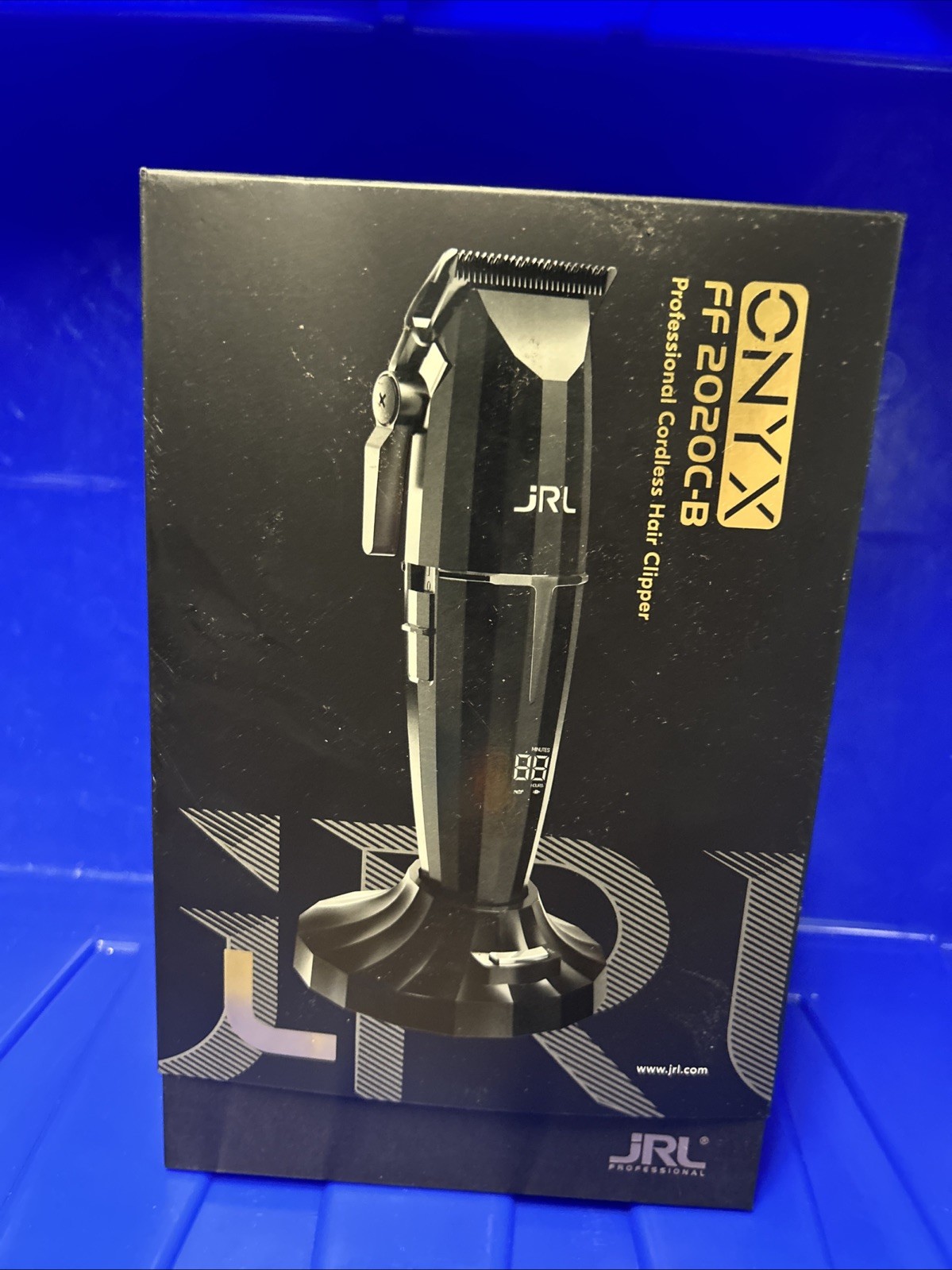 JRL Onyx Professional Cordless Hair Clipper Black FF2020C-B – BRAND NEW
