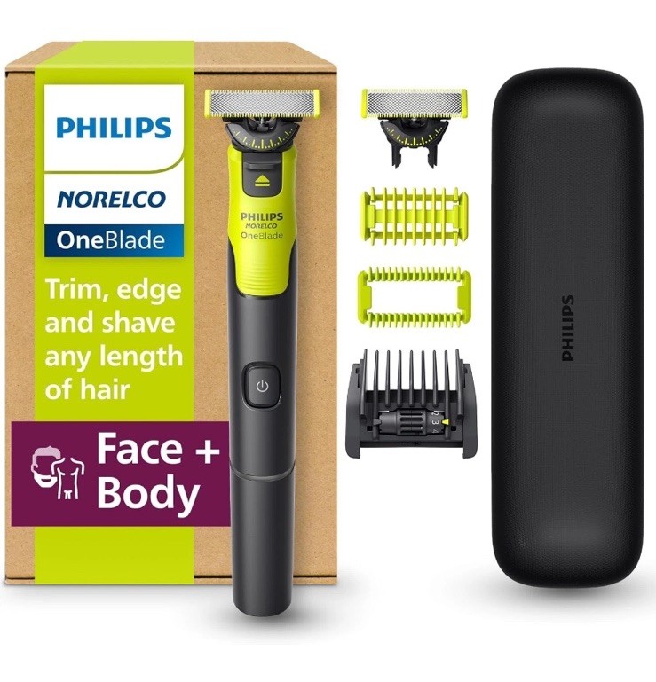 Philips Norelco OneBlade Men’s Beard/Face Trimmer, Shaver QP4631/90 -NEW NOB p63