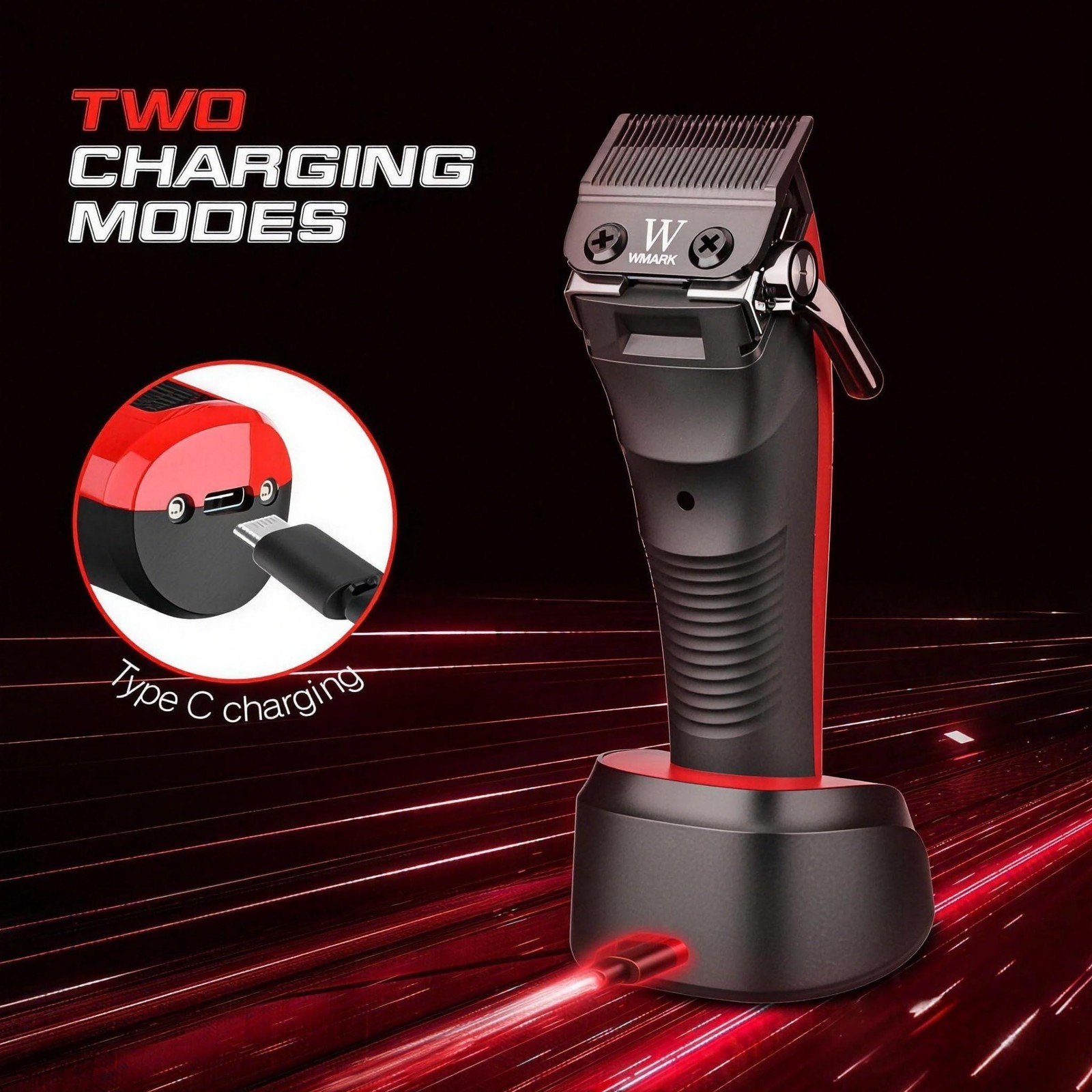 Hair Trimmer for Men Beard Trimmers for Barbers Electric Trimmer Cordless Hai…