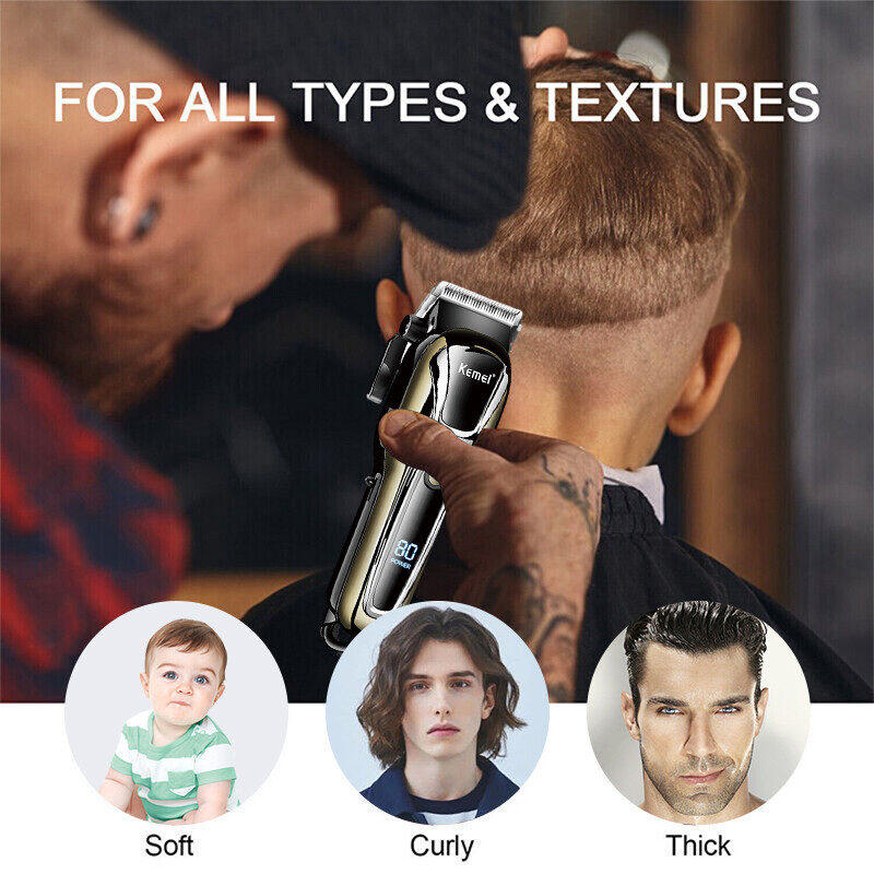 Men’s Electric Shaver Trimmer Razor Wireless Recharge Hair Beard Shaving Machine
