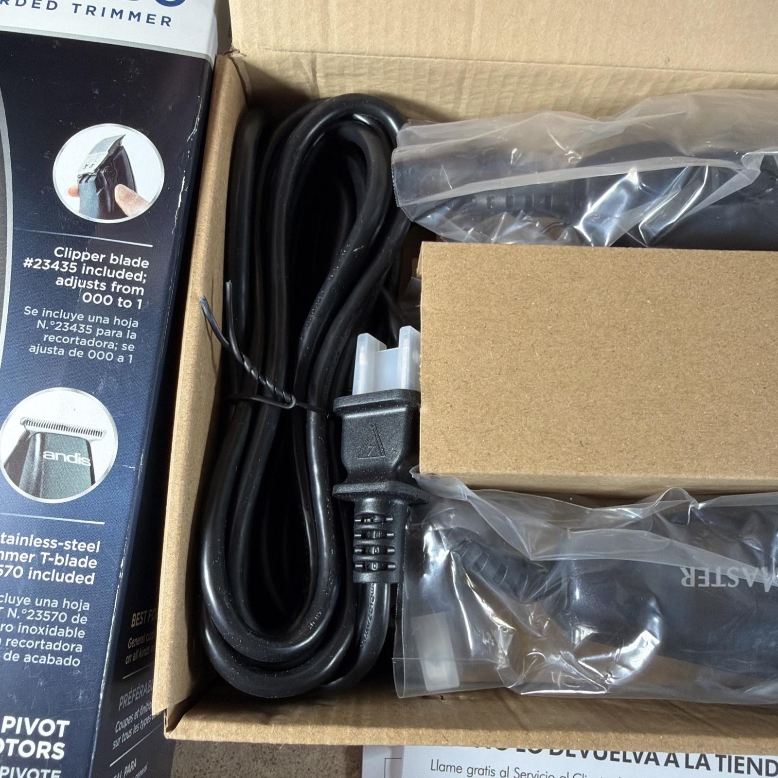 Andis Pivot Motor Combo Adjustable Blade Clipper & Trimmer #24075