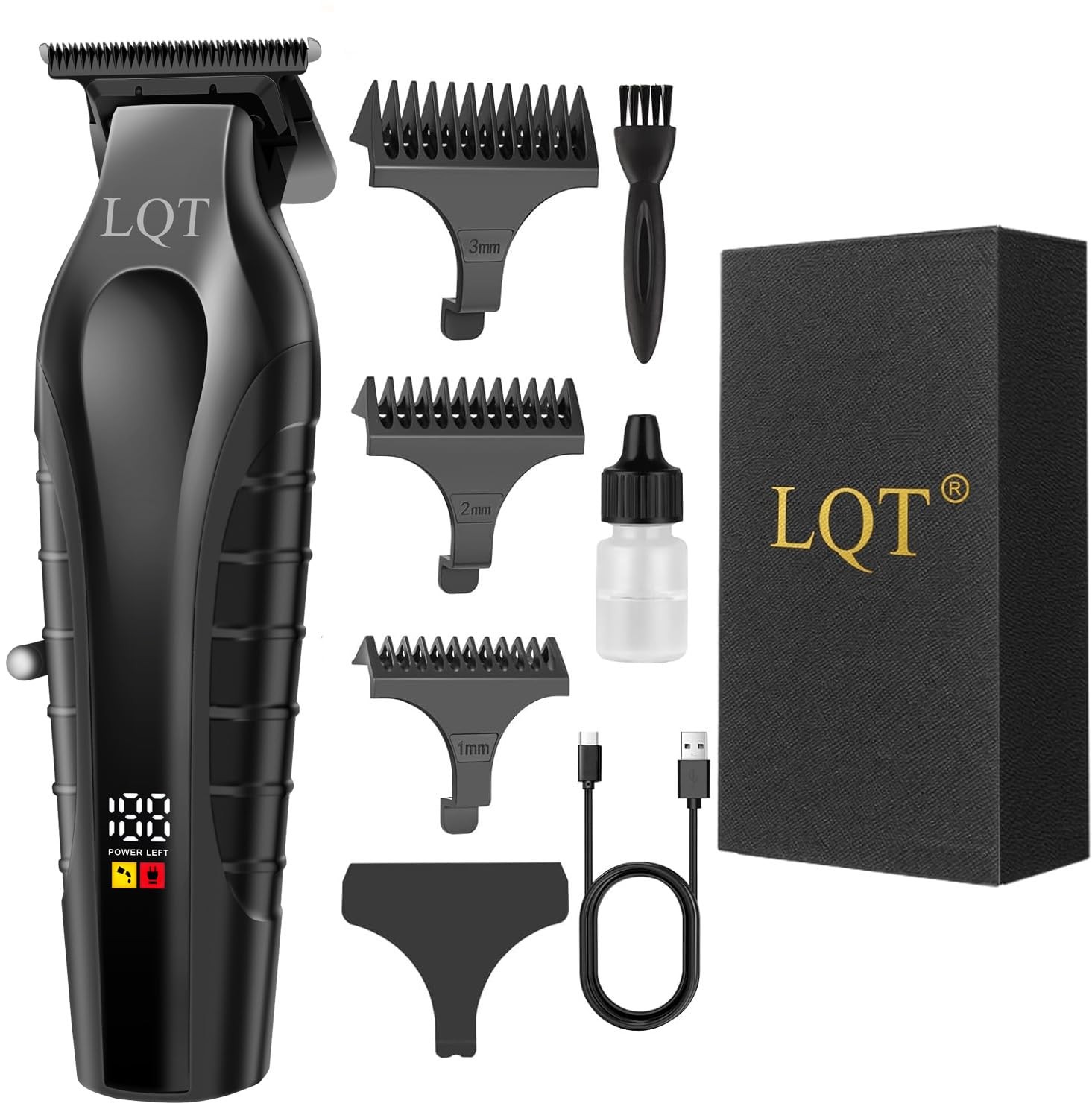 902 Professional Hair Trimmer for Men Cordless Beard and Mustache Trimmer Rec…