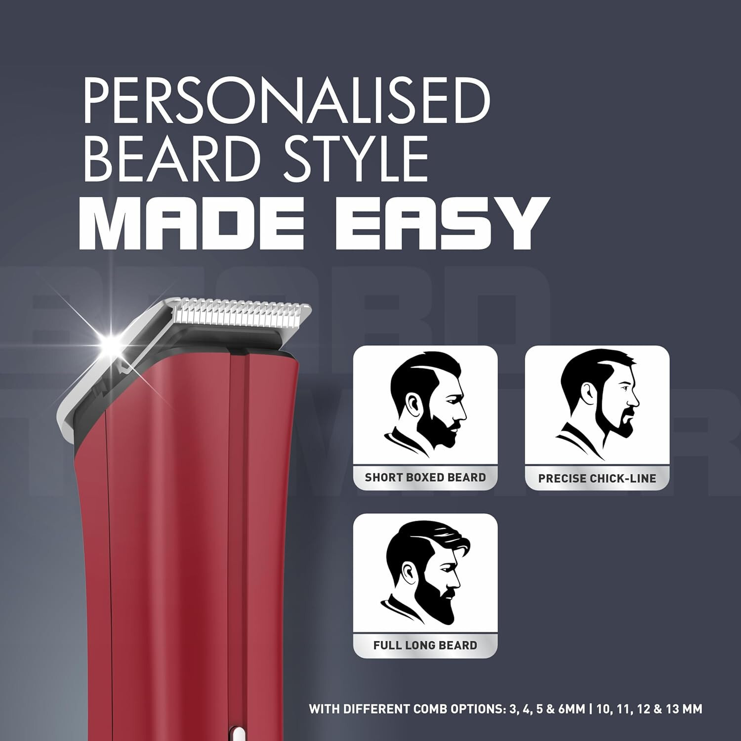 Havells Multipurpose for MensHair Trimmer Stainless Steel‎‎ ‎BT6111 Trimmer