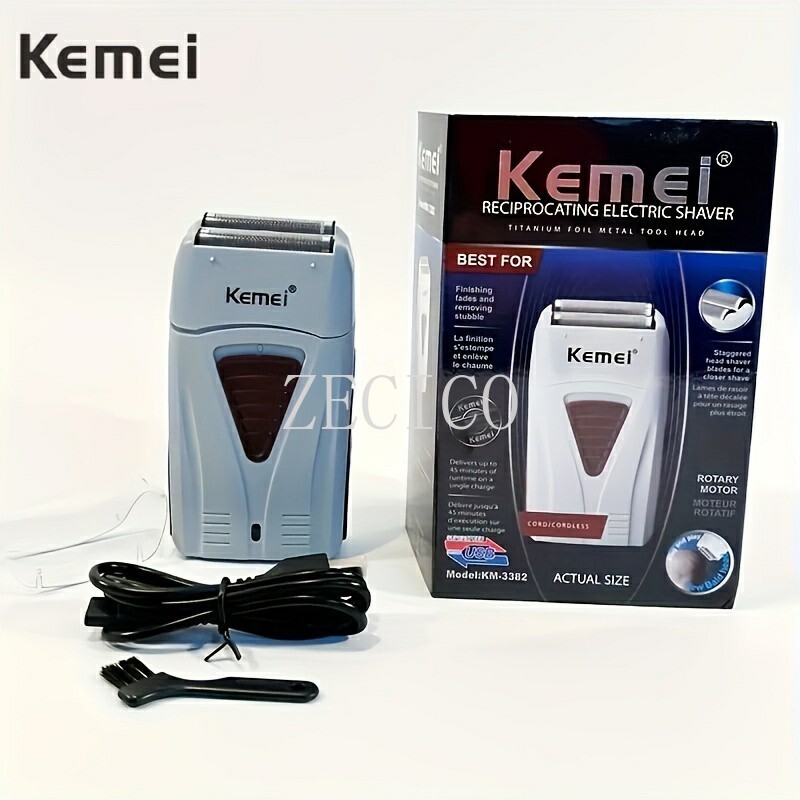 Kemei Hair Clippers Cordless Trimmer Electric Shaver Cutting Beard Barber 1931