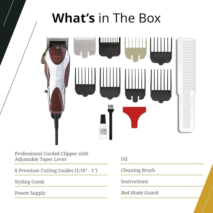 Wahl 5-Star Magic Clip Corded Clipper Model 8451 – Brand New, Unopened