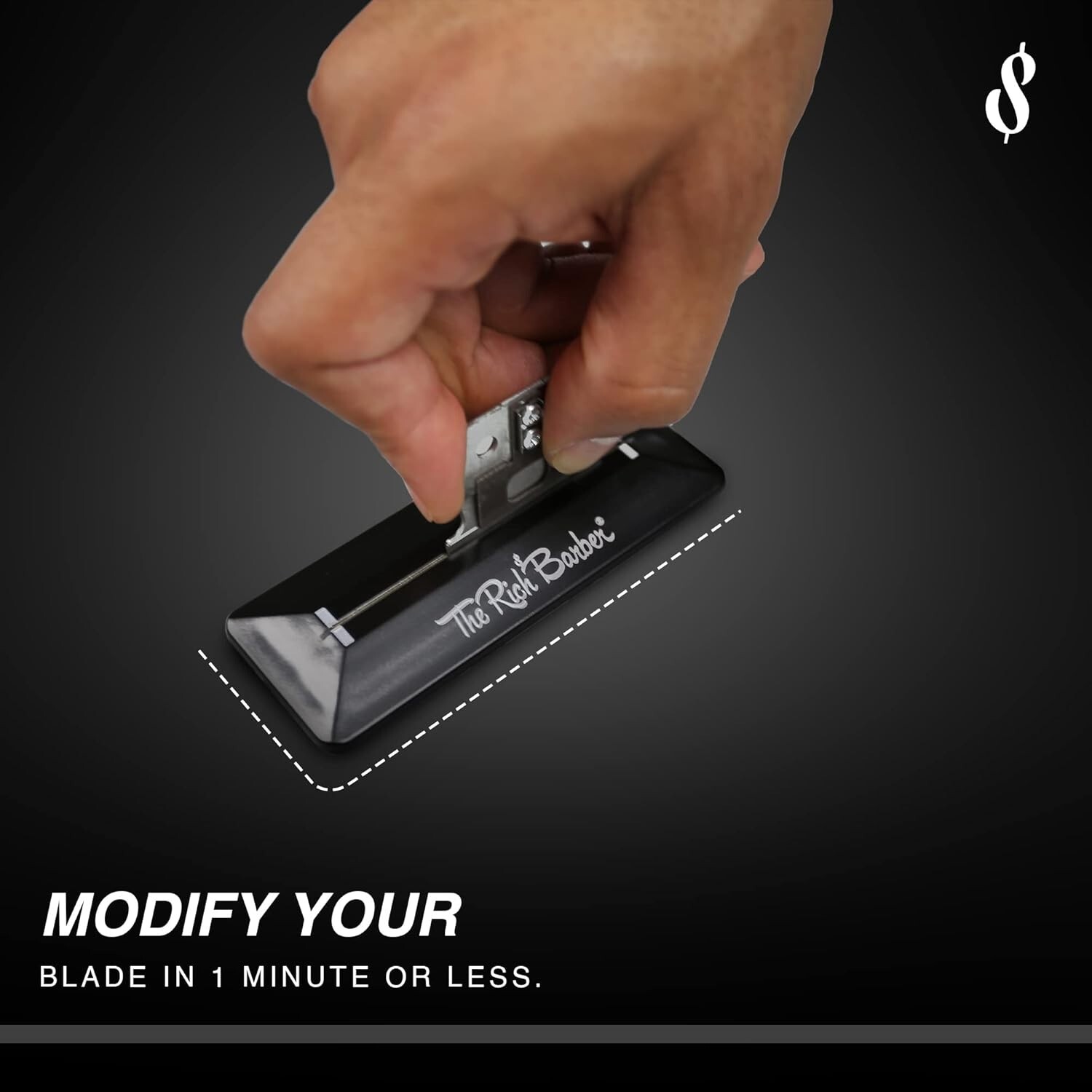 Pro Barber Tools Set – 1-Minute Blade Modifier & 10-Second Setter for Precision
