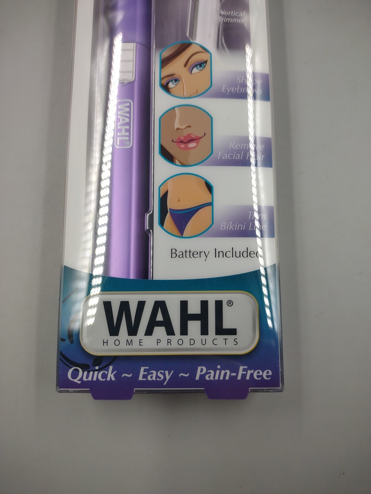 Wahl Clean & Confident Precision Detailer Trimmer ~ Purple ~ 5640-100