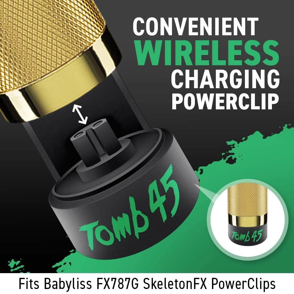 Wireless Charging PowerClip for Hair Trimmers