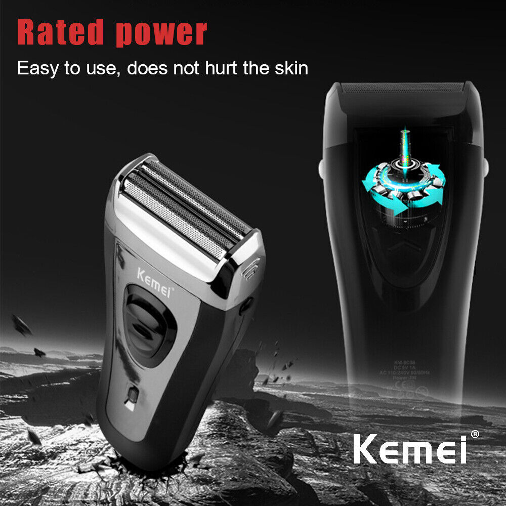 Cordless Best Bald Head Hair Remover Shavers Shaver Smooth Skull Cord Wet & Dry