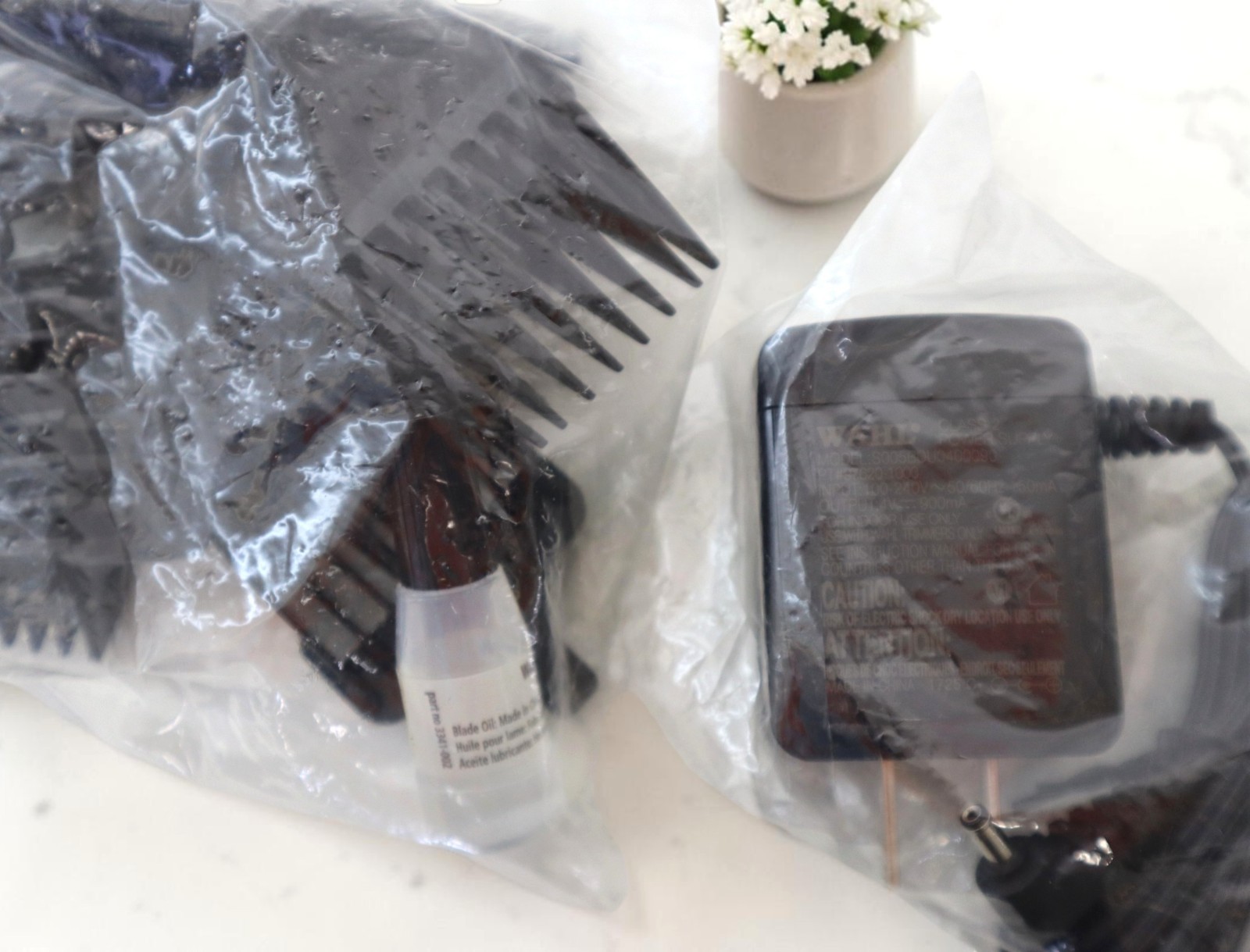 Wahl Stainless Steel Lithium-Ion Grooming Kit model 9818 only pieces.