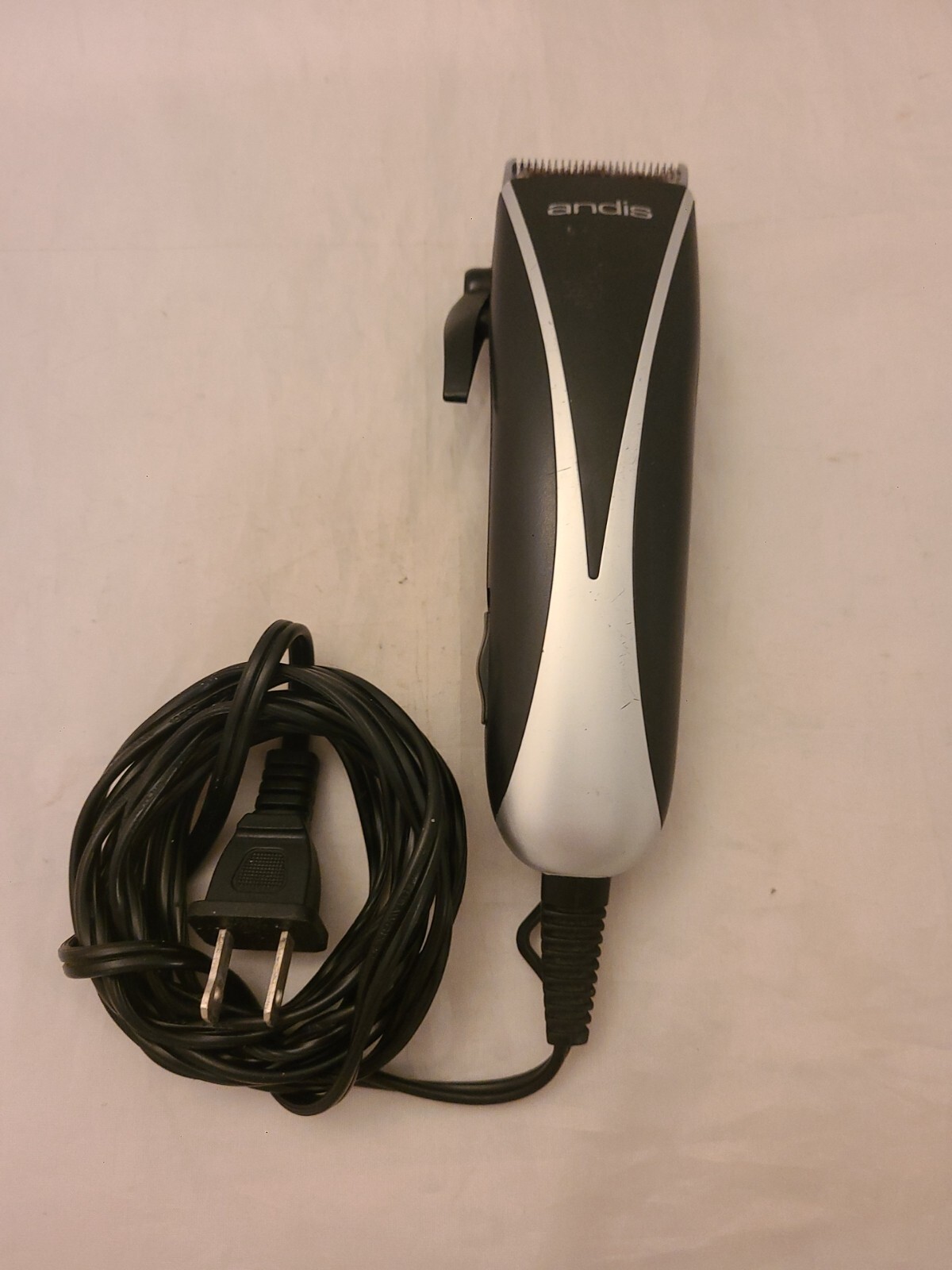 ANDIS ELECTRIC Clipper HAIR Cutter Model PM-10 Silver Black