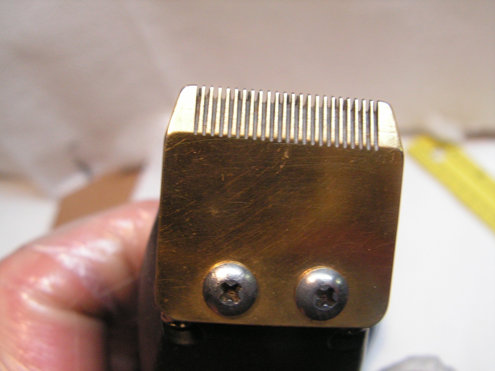 Wahl AC Trimmer Professional Clippers Model ACT Black TESTED & WORKS Gold Cutter