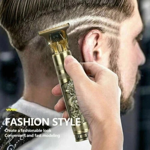 Vintage T9 Electric Cordless Hair Trimmer Professional Clippers Barber Shaving