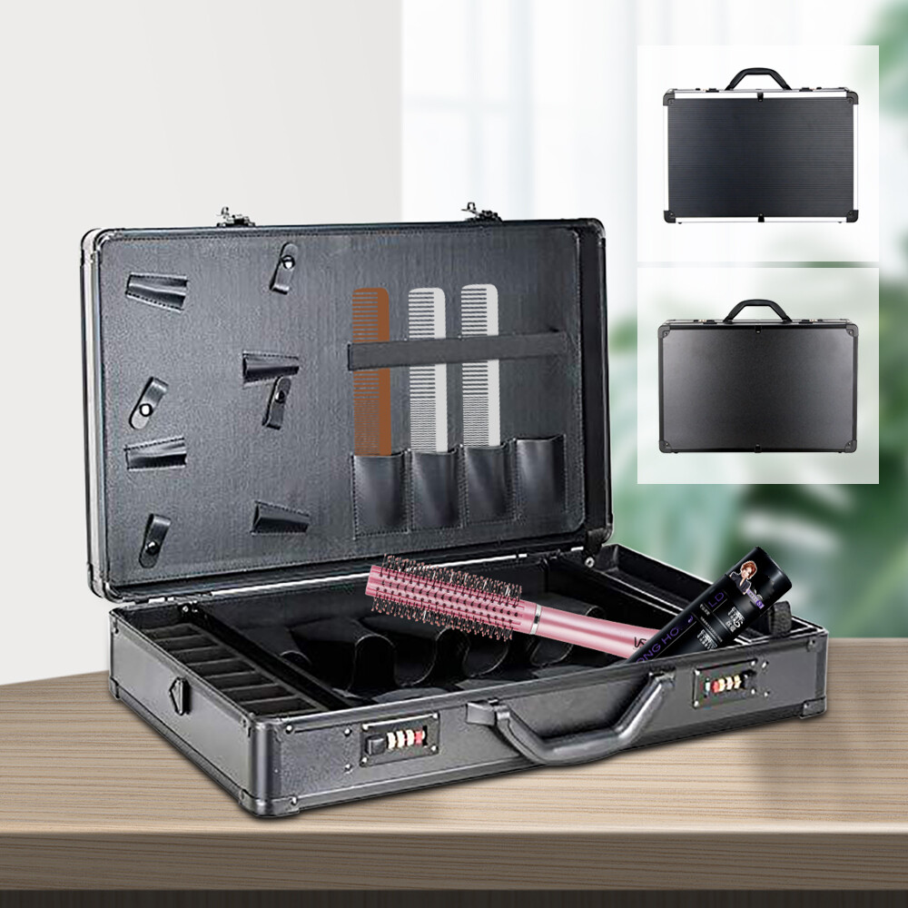 Barber Stylist Suitcase, Carrying Case, For Clippers Trimmers Scissors Tool Box