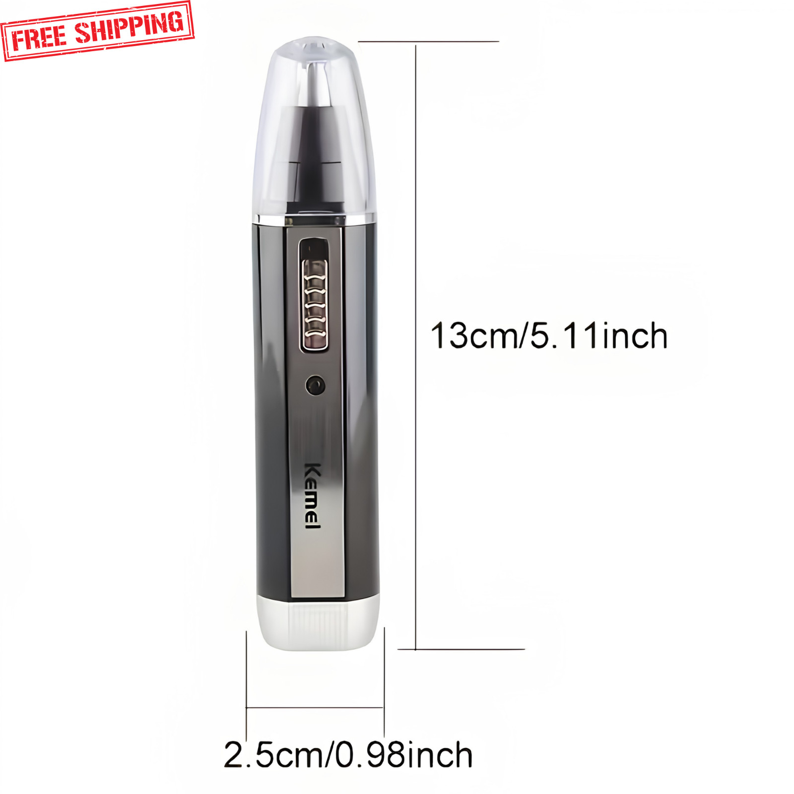 4-in-1 Rechargeable Trimmer for Nose, Beard, Ear, Eyebrow Hair/ Men Grooming Kit