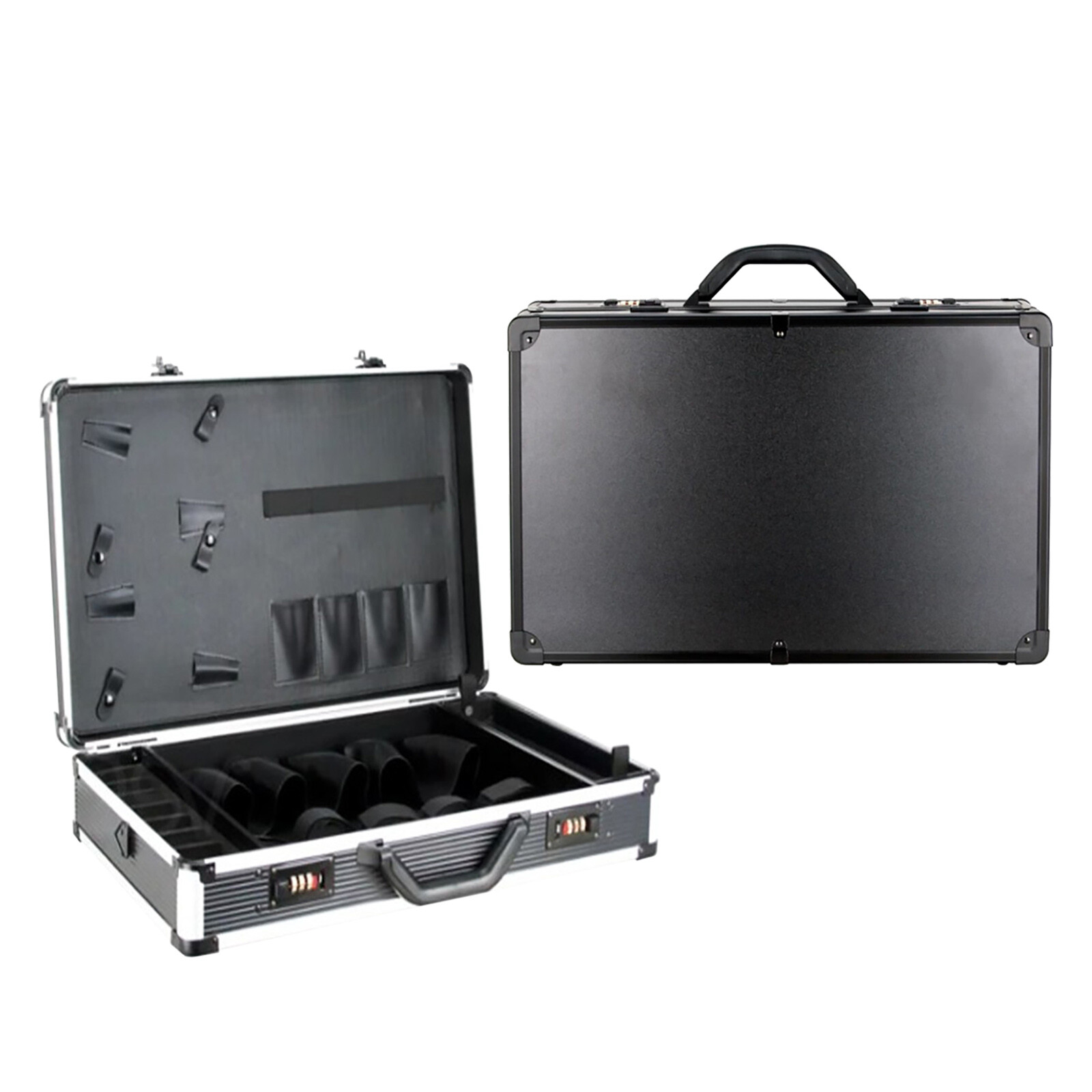Barber Stylist Suitcase, Carrying Case, For Clippers Trimmers Scissors Tool Box