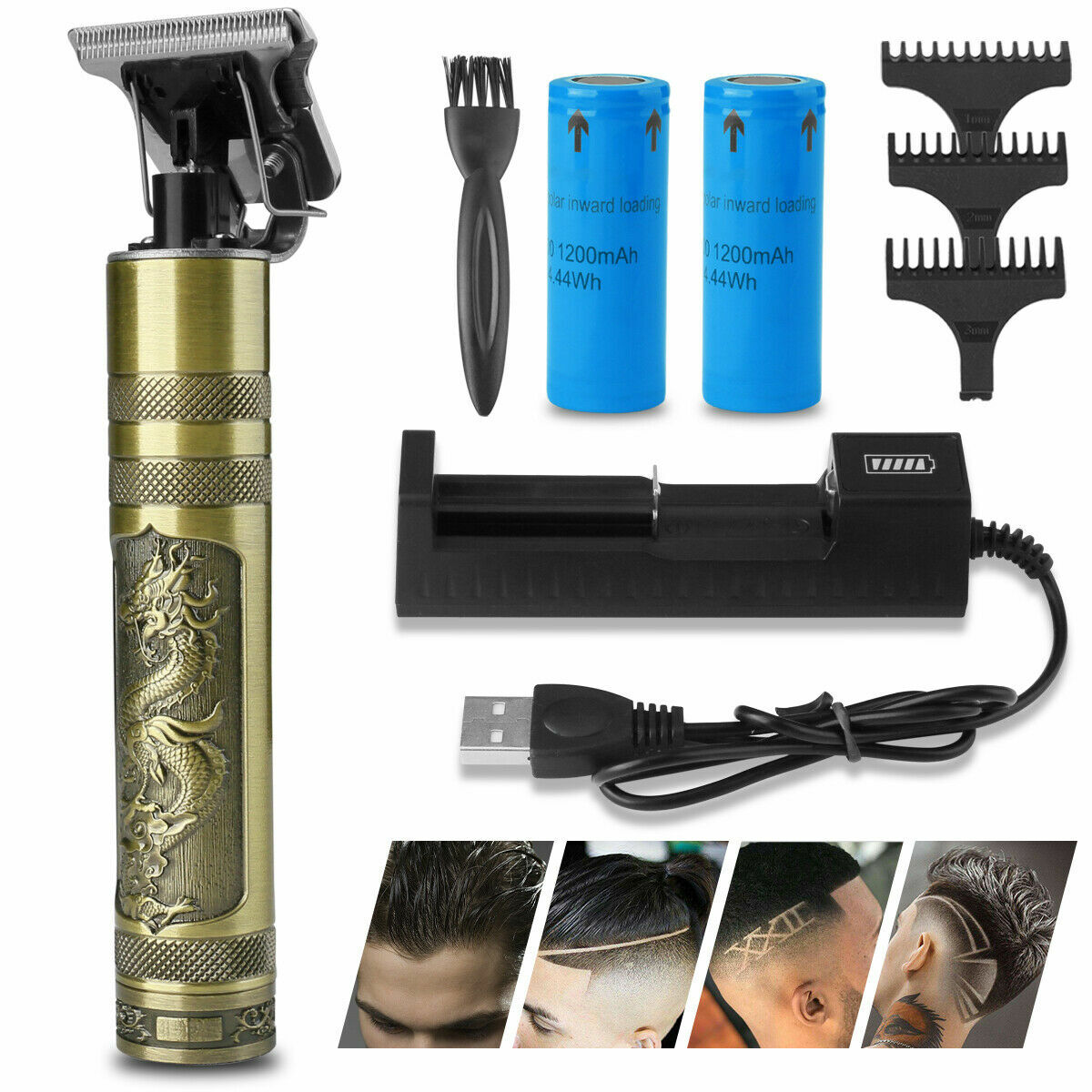KEMEI Hair Clippers Professional Trimmer Shaving Cutting Beard Fast Shipping