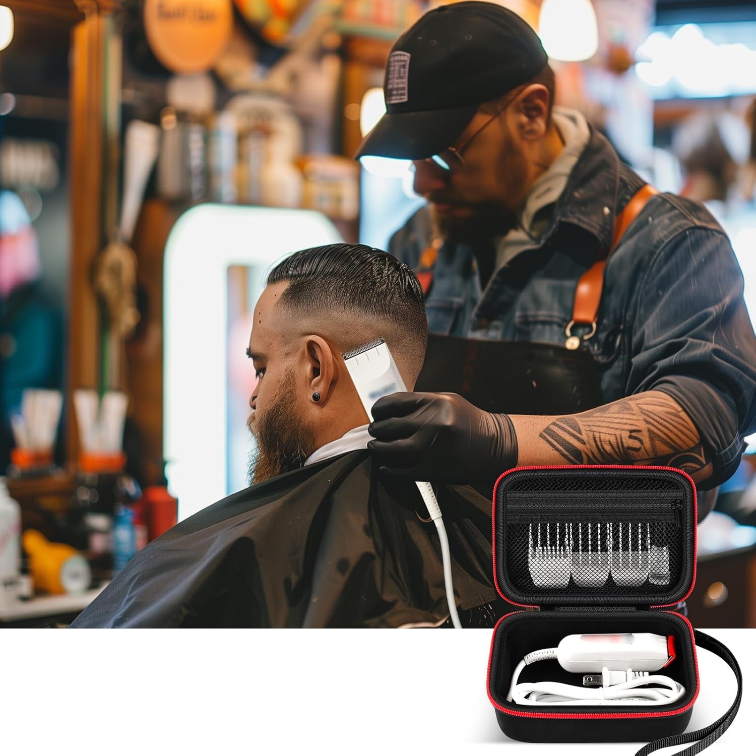 Wahl Classic Peanut Professional Clipper/Trimmer Case Reliable Clippers Hair