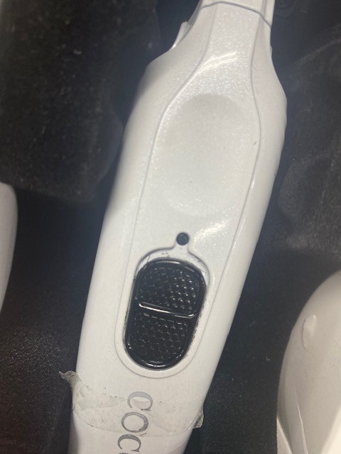Cocco Veloce Pro White Digital Gap Cordless Trimmer With Stand