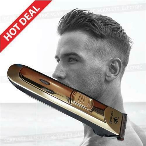 Professional Rechargeable Hair Clipper trimmer Men Haircut Beard Grooming Kit