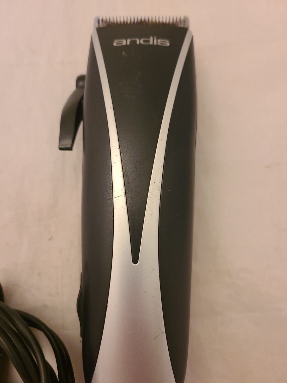 ANDIS ELECTRIC Clipper HAIR Cutter Model PM-10 Silver Black