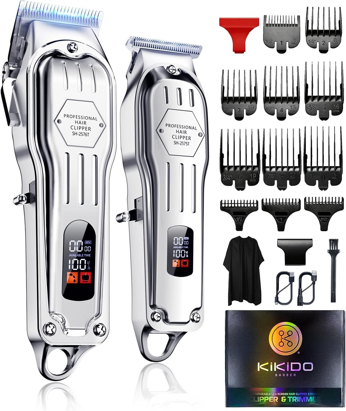 Barber Clippers for Face & Body Grooming
