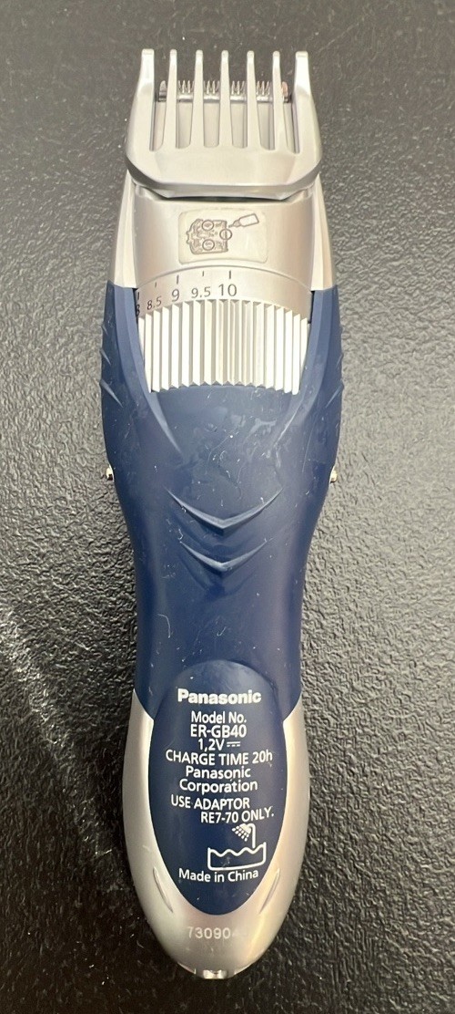 Blue/Silver Milano 19 Stage Beard Trimmer Very Good Used Condition