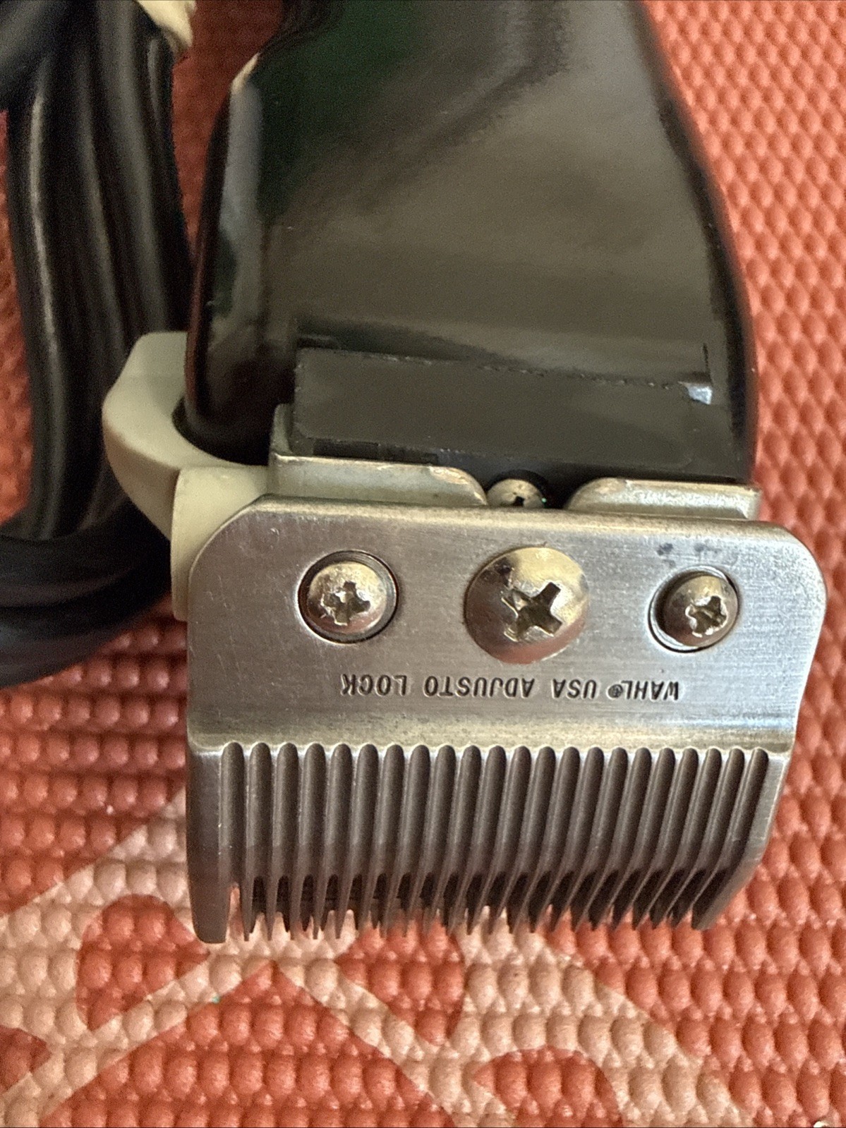 Wahl Model ST Professional Designer Red Electric Corded Clippers