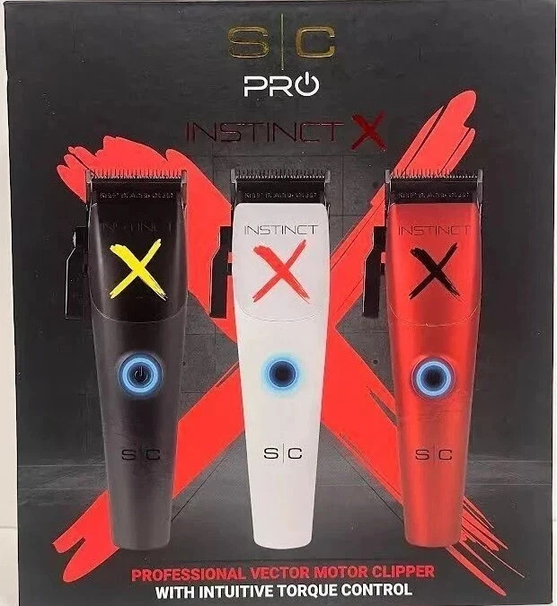 StyleCraft Instinct-X Professional Vector Motor Hair Clipper w/ Intuitive Torque