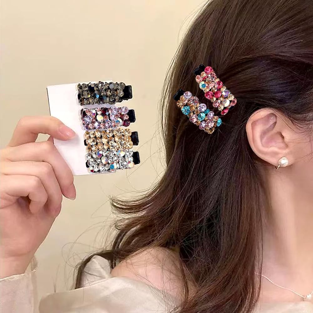 6Pcs 1 Count (Pack of 6), Colored, Magenta, Champagne, Purple, Silver, Black