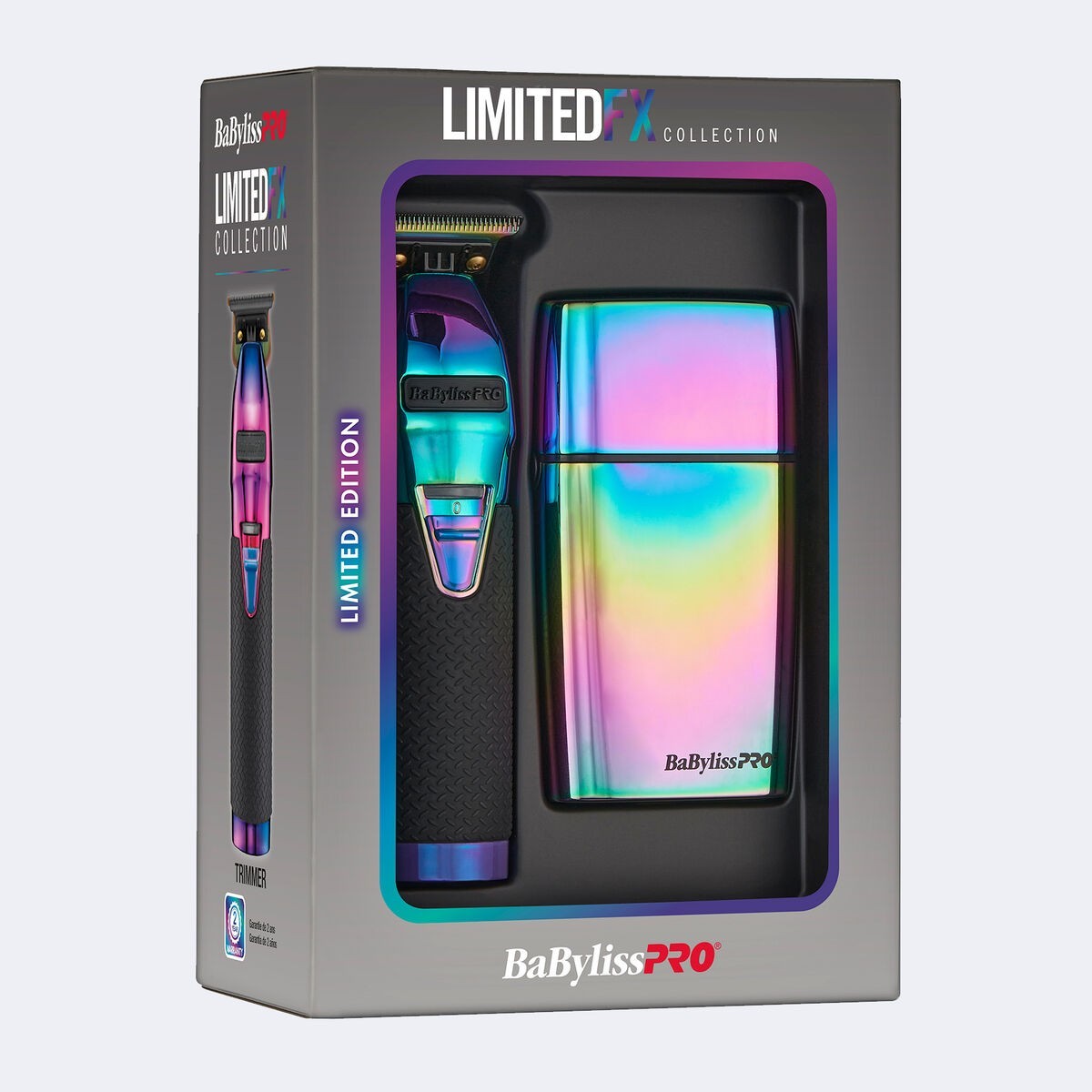 BaByliss PRO Limited FX Collection Trimmer & Shaver Set Iridescent FXDUOFS2TRB