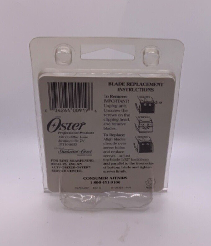 Oster Color Match System (Size 000-1) Adjustable 0.5-2.4mm 76913506