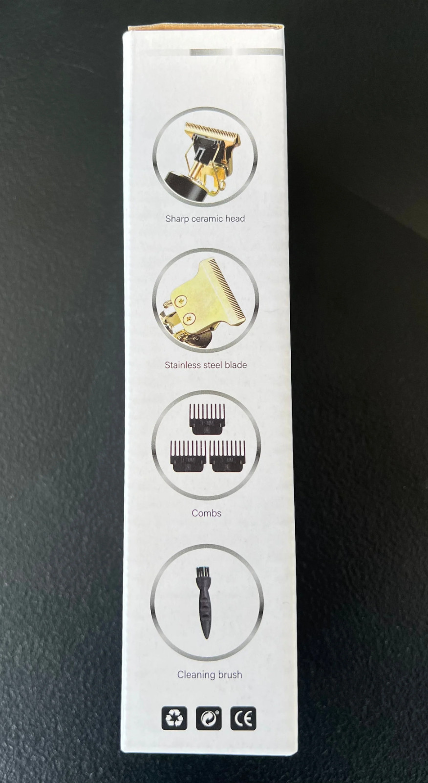 Vintage T9 Barbeador Gold Silver Beard Hair Trimmer Cutter Machine for Men