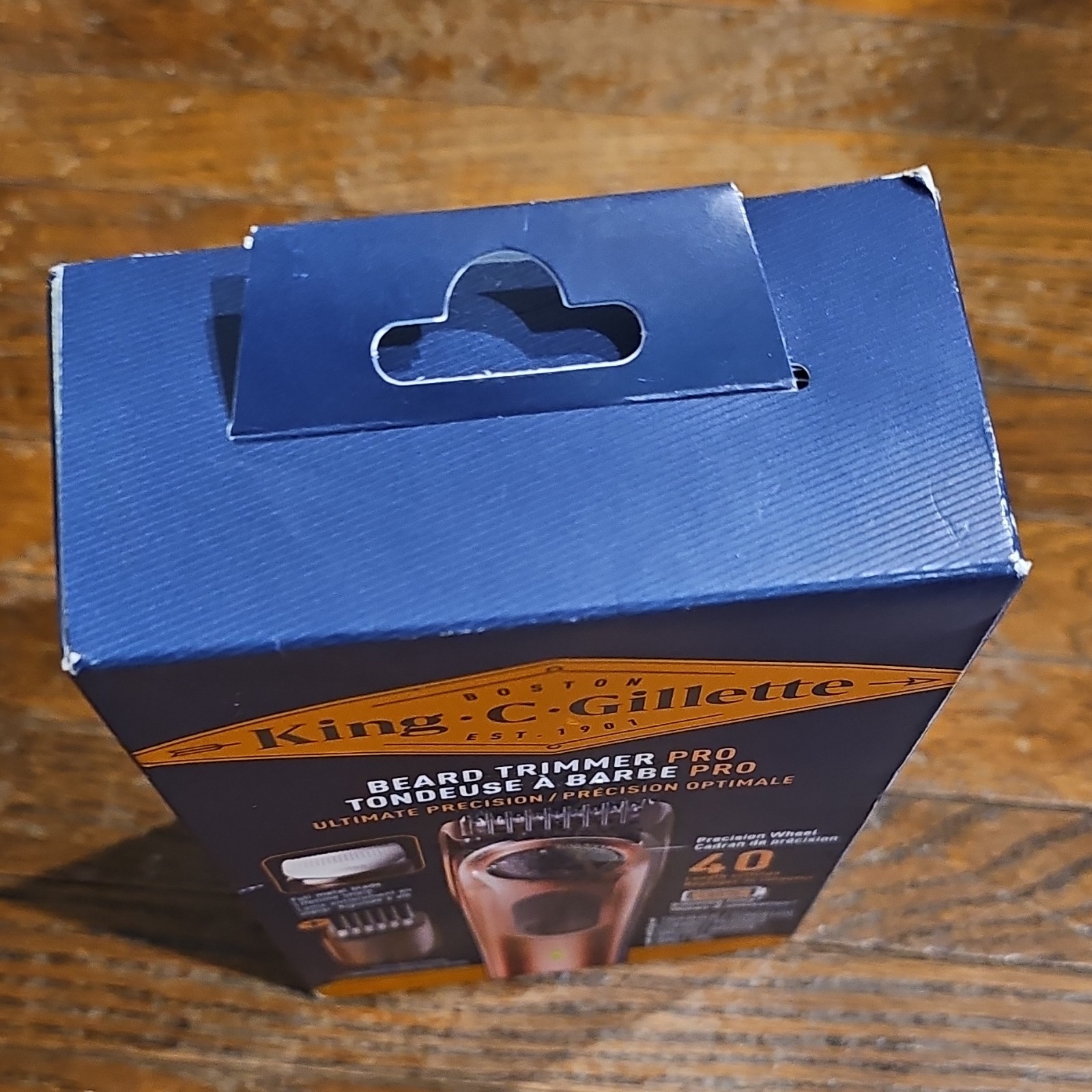 King C. Gillette Beard Trimmer Pro Cordless Washable Precision 0.5-20mm