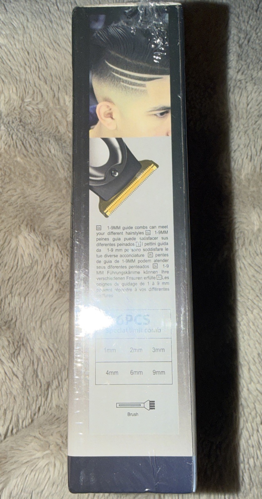 YX-9018 Professional Rechargeable Electric T-Blade Trimmer for Face & Neck