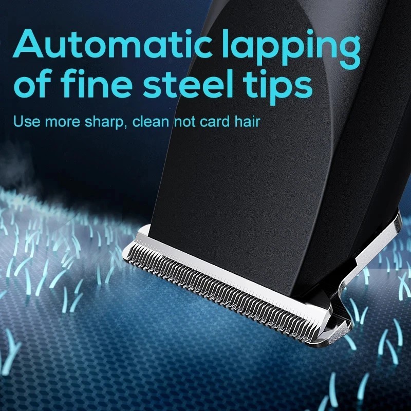 USB Rechargeable Hair Clipper Adjustable Beard Trimmer Cordless Hair Cutter