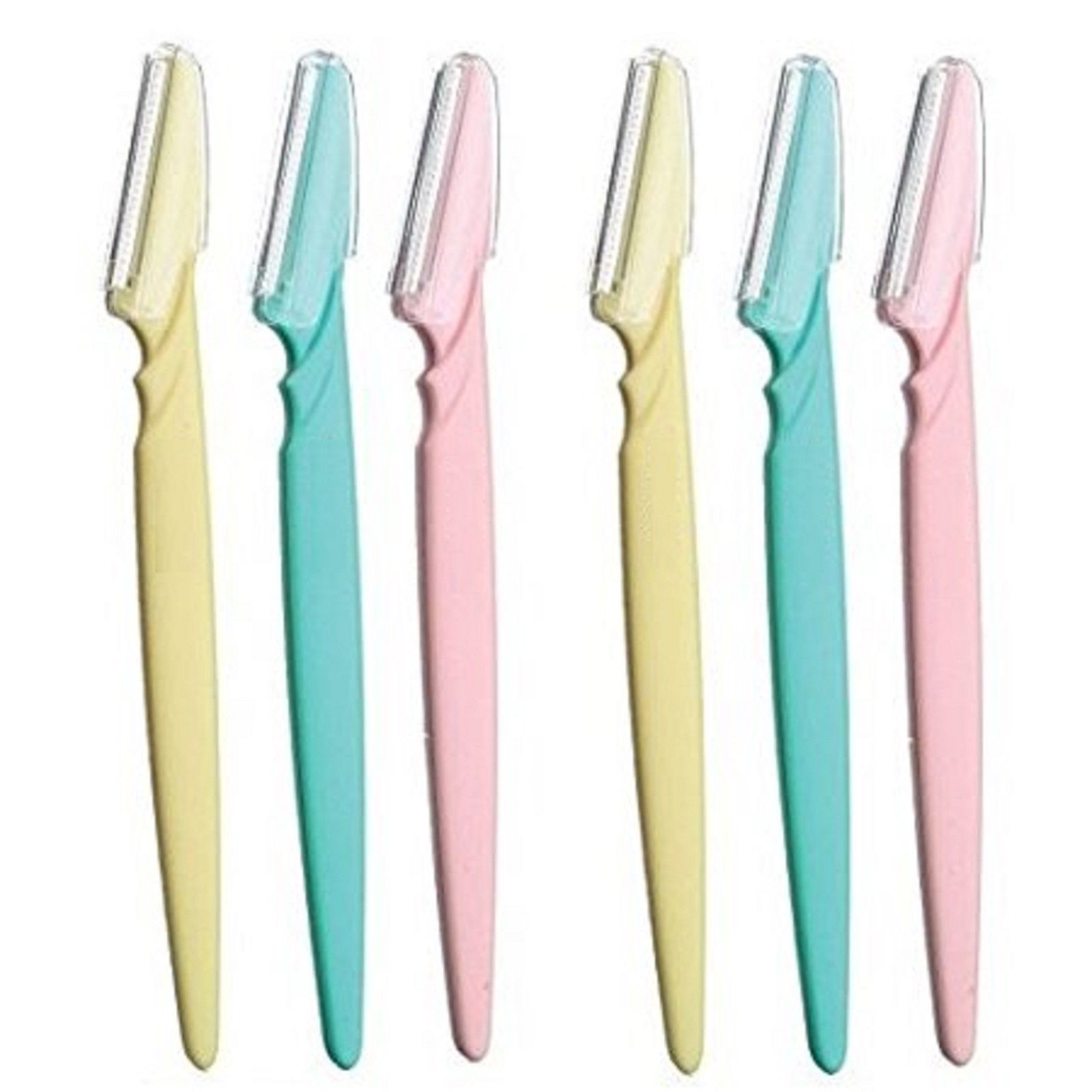 6~36 PCS Women Face & Eyebrow Hair Removal Safety Razor Trimmer Shaper Shaver