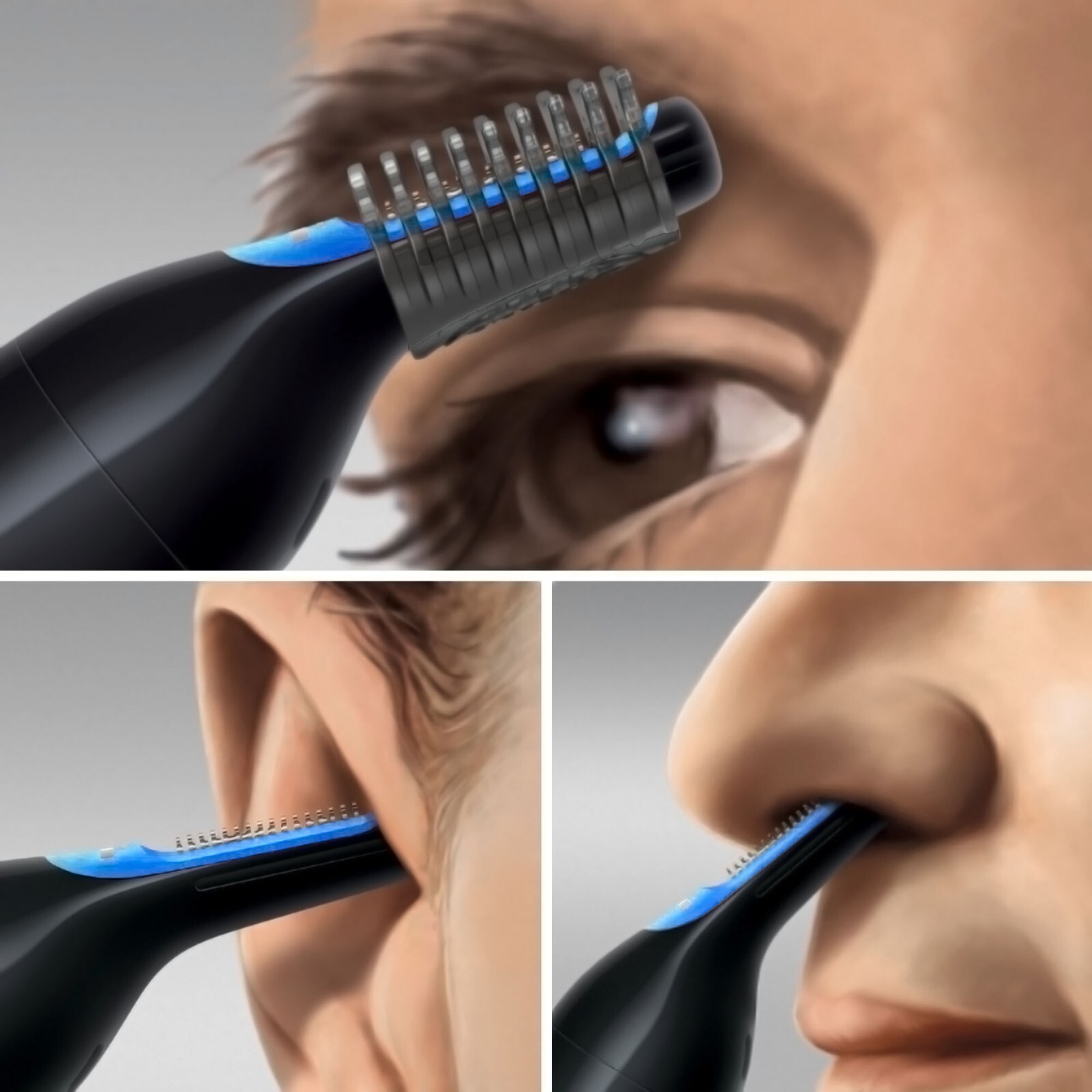 Philips Norelco Nosetrimmer 1500 Nose, ear & eyebrow trimmer, NT1500 Open box